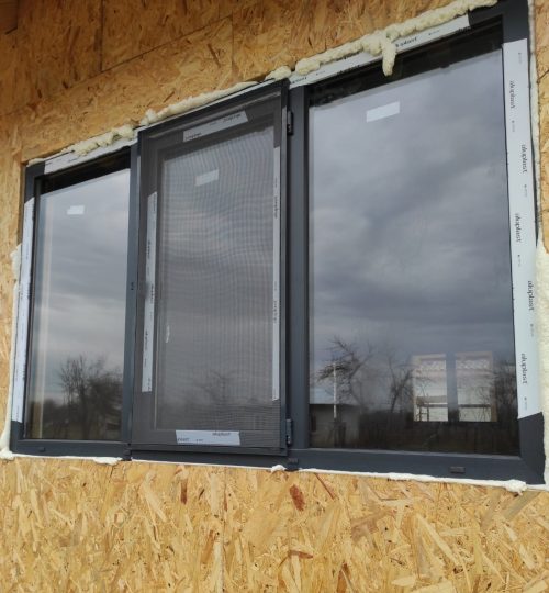 geamuri termopan , case lemn